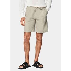NEW SUITSUPPLY aveiro straight leg shorts in light brown